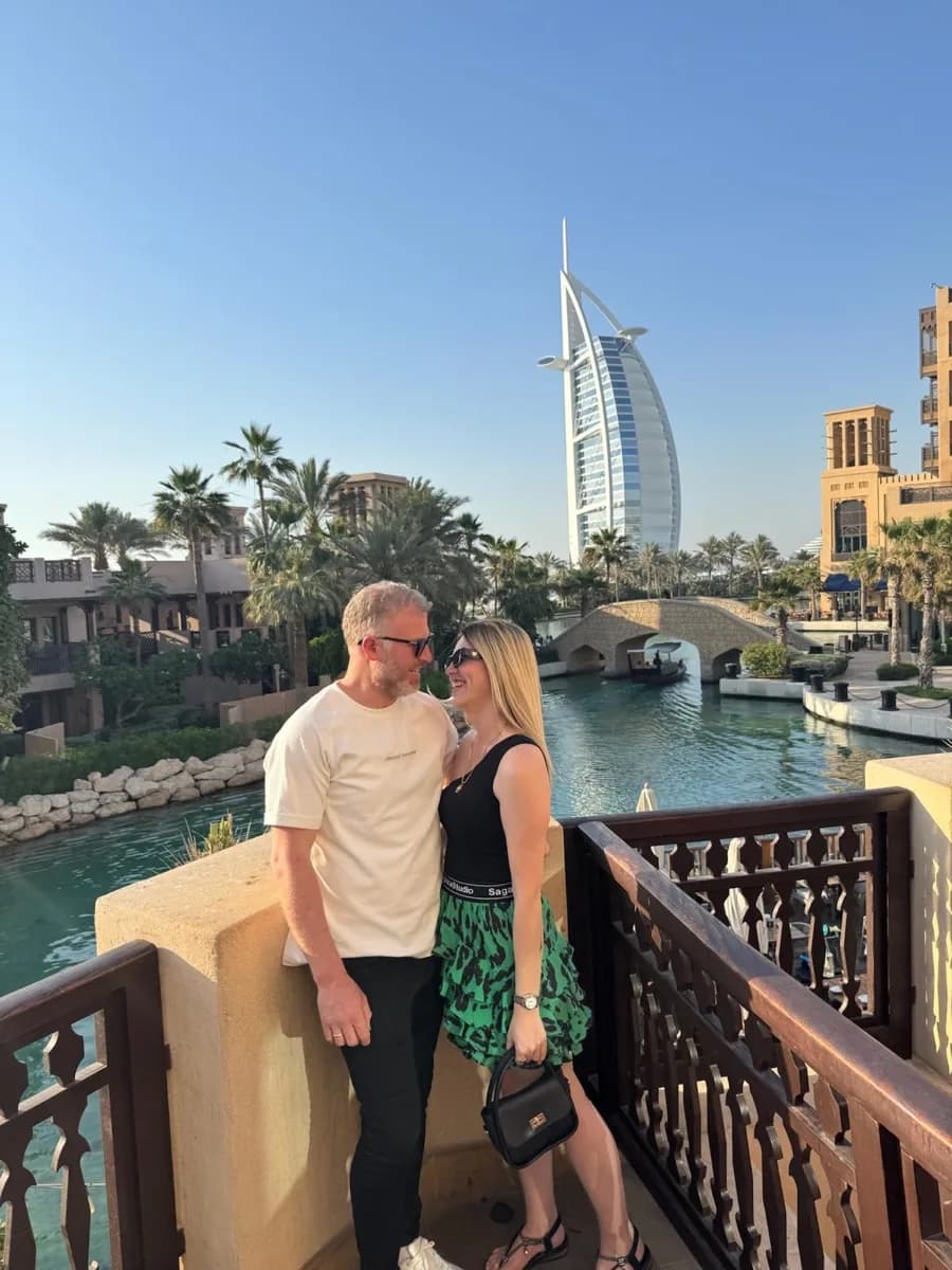 Dubai'de çiftler için romantik tatil deneyimi